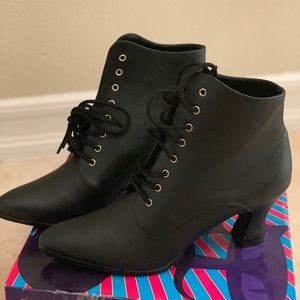 Granny boots.  3 inch heel. NWT. Size 7.